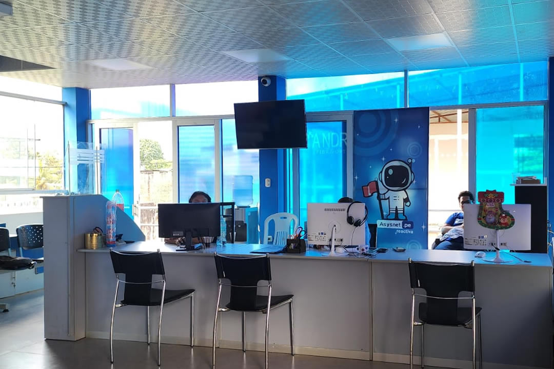 Customer service staff team in call center.